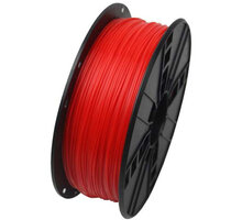 Gembird tisková struna (filament), PLA, 1,75mm, 1kg, fluorescentní červená_2110608859