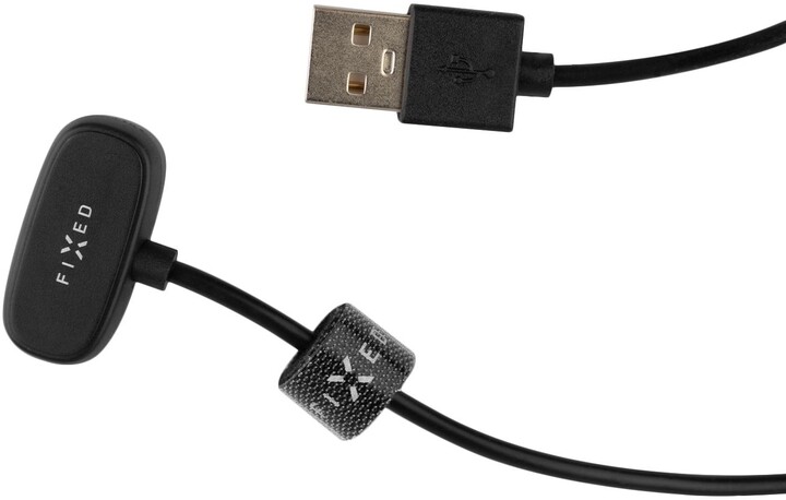 FIXED nabíjecí USB-C kabel pro Amazfit GTR 2/GTS 2, černá_2113823547