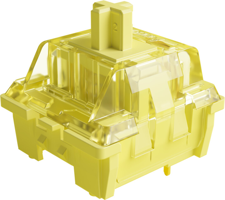 Akko V3 Cream Yellow, mechanické spínače, 45ks_1240594012