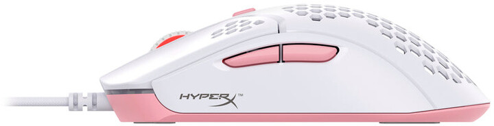 HyperX Pulsefire Haste, bílá/růžová_628736729