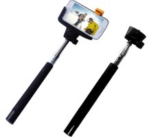 C-TECH Teleskopický selfie držák MP107B, Bluetooth, černá_270673417