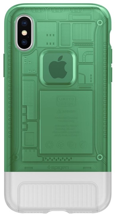 Spigen Classic C1 pro iPhone X, zelená_885126610