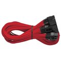 Corsair Professional Individually sleeved DC Cable Kit,Type 3 (Generation 2), Red_1296144432