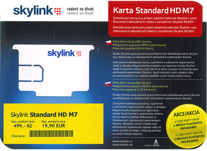 GoSat GS 7056 HDi + karta Skylink Standard HD M7_874102374