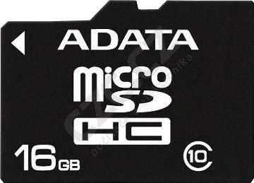 ADATA Micro SDHC 16GB Class 10 + USB čtečka_795037459