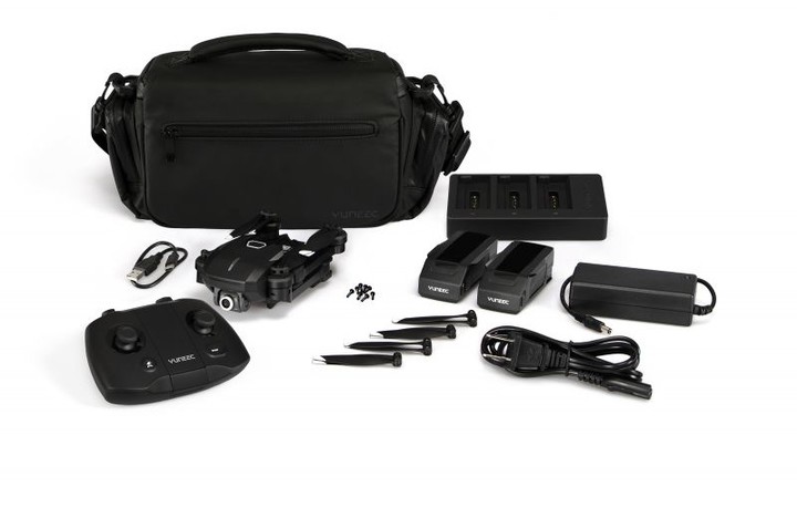 YUNEEC kvadrokoptéra - dron, Mantis Q X Pack se 4K kamerou,ovladačem a taškou, černá_698558643