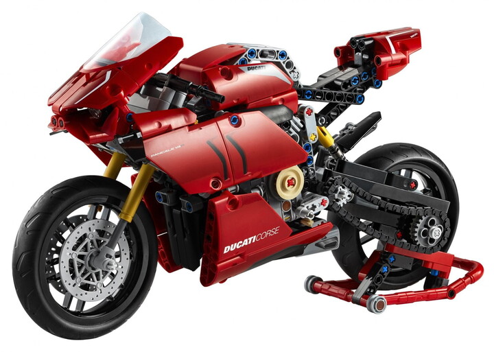 LEGO® Technic 42107 Ducati Panigale V4 R, 646 dílků v hodnotě 1 599 Kč_2116925462