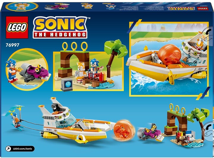 LEGO® Sonic the Hedgehog™ 76997 Tails a jeho dobrodružný člun_1079817987