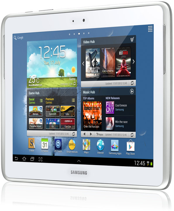 Samsung N8000 Galaxy Note 10.1, 3G, bílá_777360794