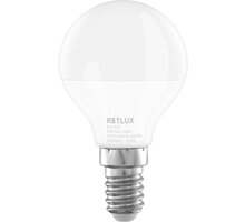 Retlux žárovka RLL 433, LED G45, E14, 6W, studená bílá_1856936511