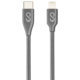 EPICO kabel USB-C - Lightning, PD, MFi, 1m, šedá
