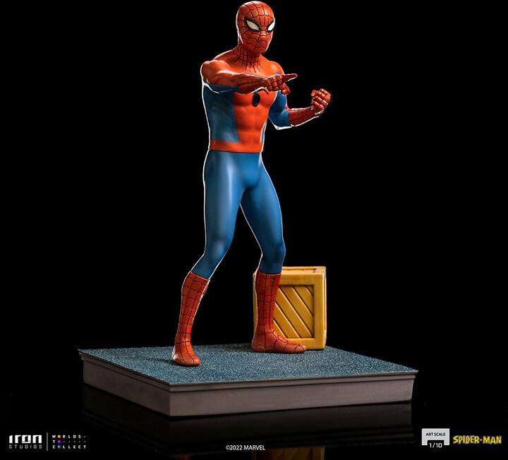 Figurka Iron Studios Spider-Man &#39;60s Animated Series - Art Scale 1/10_1057968543