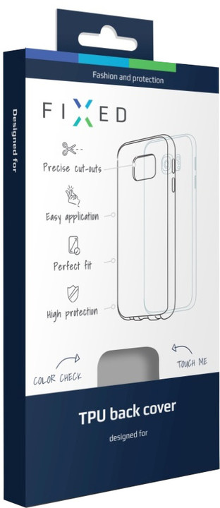 FIXED TPU gelové pouzdro pro Samsung Galaxy S7, bezbarvá_36373980