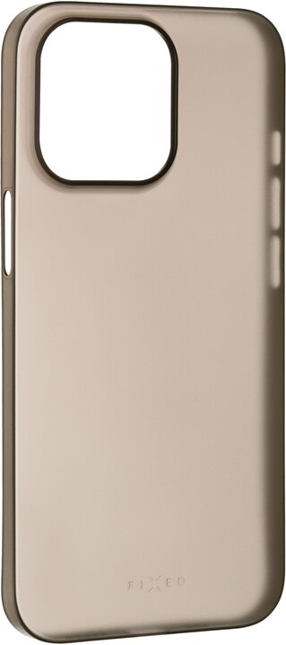 FIXED ultratenký zadní kryt pro Apple iPhone 13 Pro, 0,3 mm, šedá_587240769