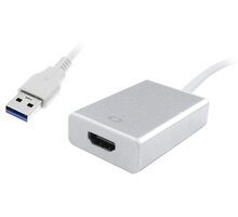 UNIBOS Redukce USB 3.0 (M) -> HDMI (F) + audio - Rozbalené zboží