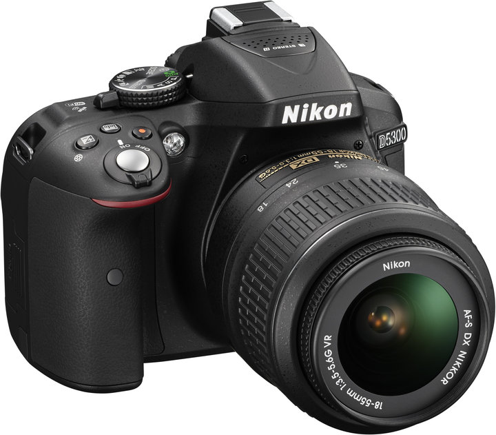 Nikon D5300 + 18-55 VR AF-P, černá_800132225
