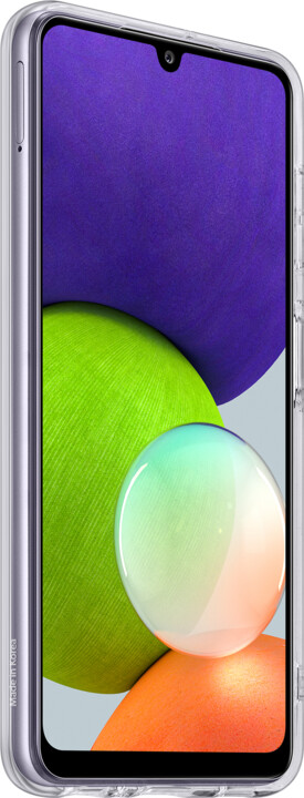 Samsung zadní kryt Clear Cover pro Galaxy A22 (LTE), transparentní