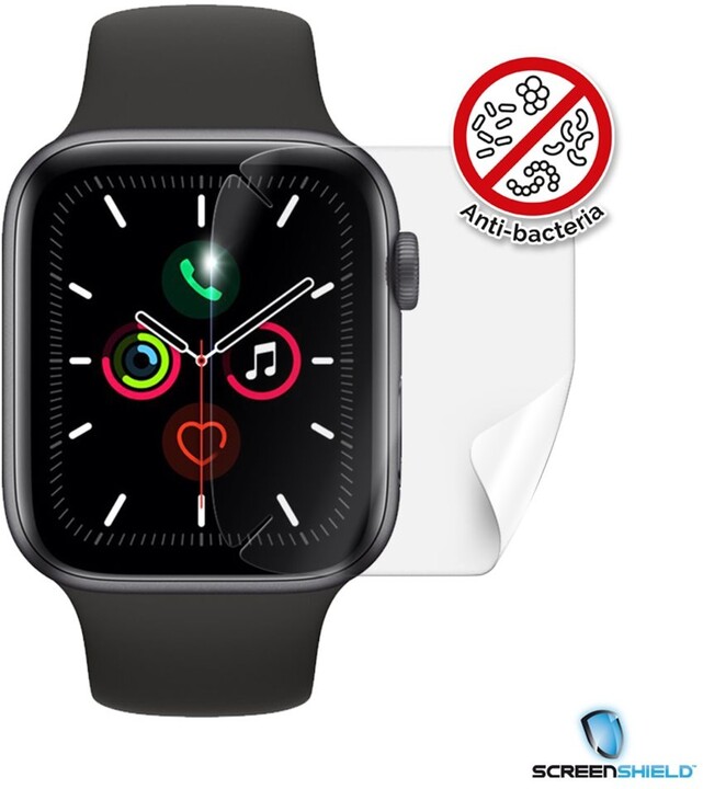 Screenshield fólie na displej Anti-Bacteria pro Apple Watch Series 6, (44mm)_1814193174