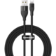 Baseus nabíjecí / datový kabel 2v1 USB-A +USB-C - Lightning, 18W, 1m, černá