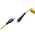 CZC.Gaming Serpent, USB-C/USB-A, 1,5m, žlutý_1673186468