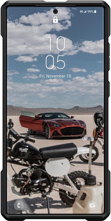 UAG ochranný kryt Monarch Pro pro Samsung Galaxy S23 Ultra, černá/červená_1845247461