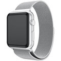 MAX náhradní řemínek MAS28 pro Apple Watch, 42/44mm, stříbrná_1556450179