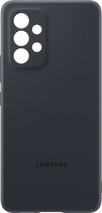 Samsung silikonový zadní kryt pro Galaxy A53 5G, černá_546702240