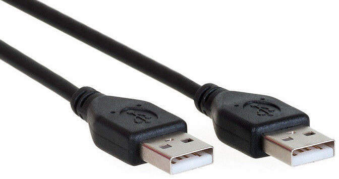 AQ KCU018, USB 2.0 A-M/USB 2.0 A-M, 1,8m_1246159642