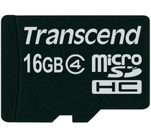 Transcend Micro SDHC 16GB Class 4 Poukaz 200 Kč na nákup na Mall.cz