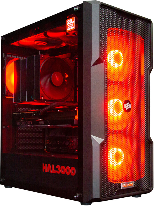 HAL3000 Alfa Gamer Ultimate (RTX 4070 Ti), černá_868288256