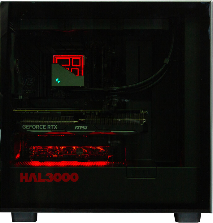 HAL3000 Master Gamer Ultimate, černá_588859654