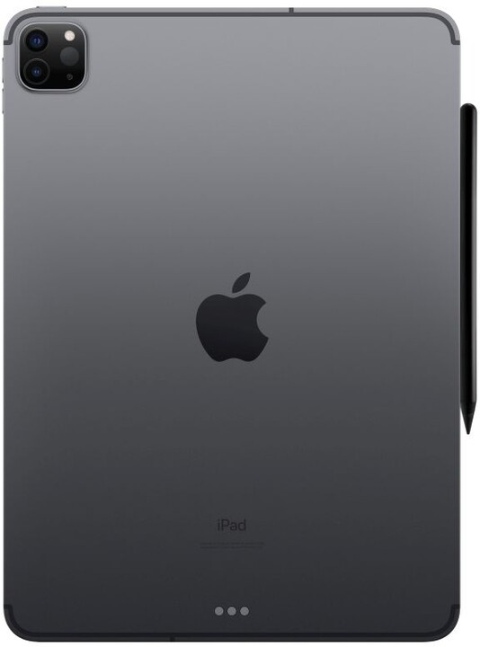 FIXED dotykové pero Graphite Pro pro iPad s bezdrátovým nabíjením a chytrým tlačítkem, černá_1309923044