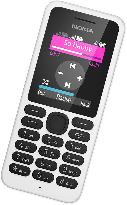 Nokia 130 Dual SIM, bílá_1009532801