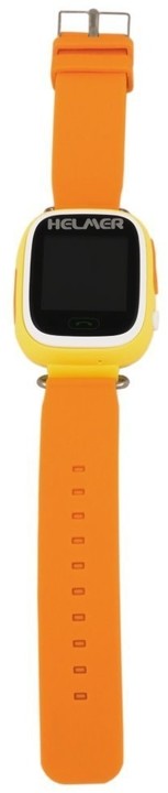 HELMERLK 703 dětské hodinky s GPS lokátorem, žluté_1235745001