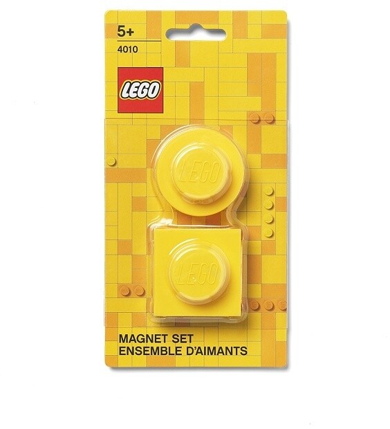 Magnety LEGO, set 2ks, žlutá_353410923