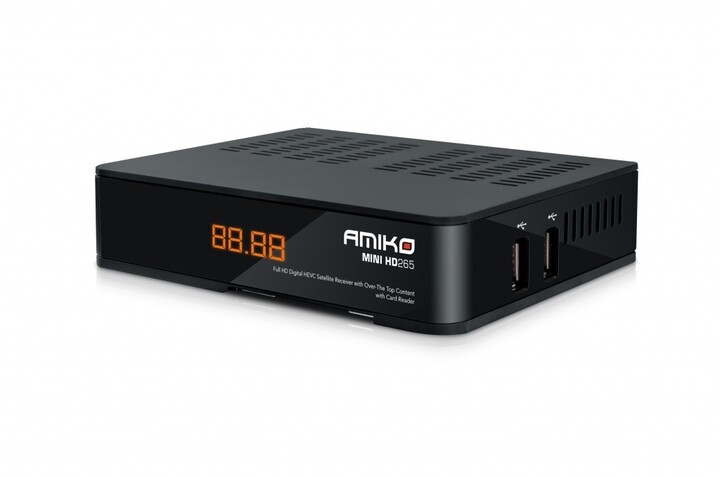 Amiko DVB-S2 přijímač Mini HD265 HEVC CX LAN_200586190