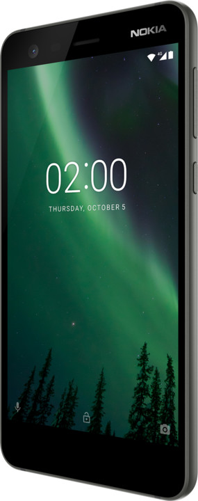 Nokia 2, Dual Sim, černá_2073556042