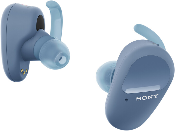 Sony WF-SP800N, modrá
