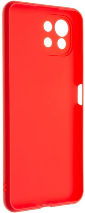 FIXED pogumovaný kryt Story pro Xiaomi Mi 11 Lite/Mi Lite 5G, červená_1438535785