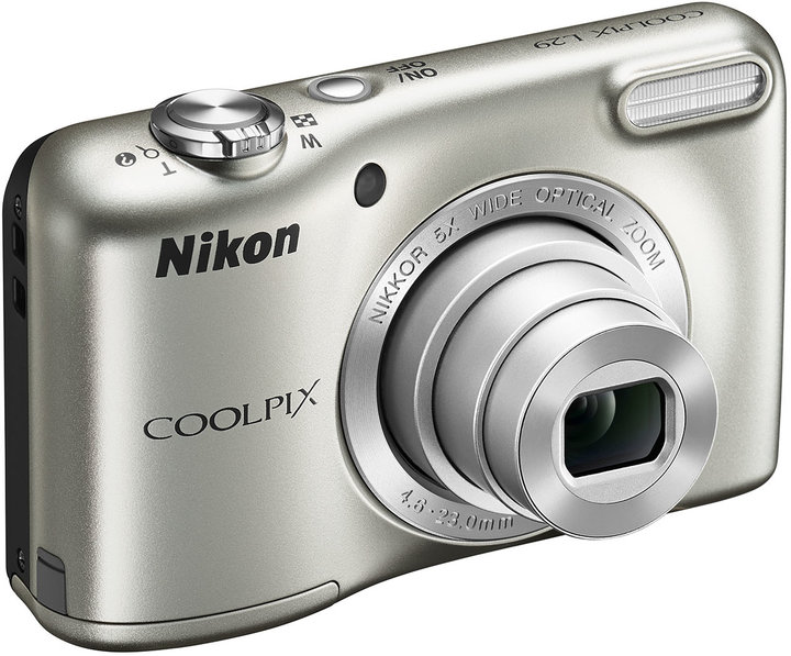 Nikon Coolpix L29, stříbrná_1272749094
