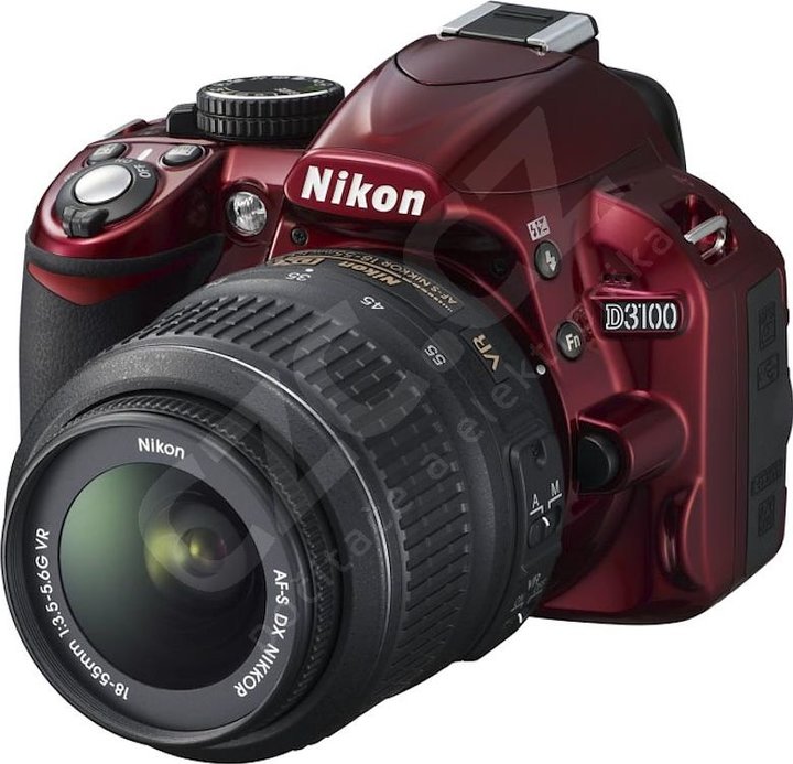 Nikon D3100 RED + objektivy 18-55 AF-S DX VR a 55-200 AF-S VR_1920215414