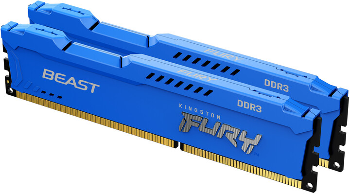 Kingston Fury Beast Blue 16GB (2x8GB) DDR3 1600 CL10_779404188