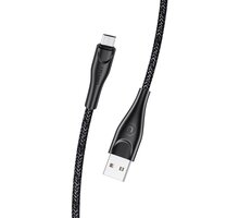 USAMS SJ396 U41 Braided datový kabel microUSB 2m, černá (EU Blister)_895558164