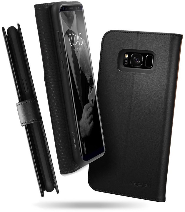 Spigen Wallet S pro Samsung Galaxy S8, black_939641442