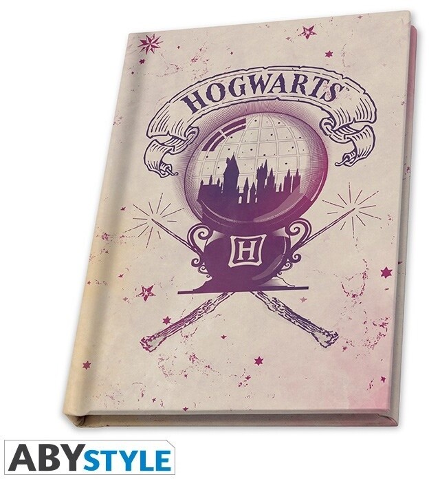 Dárkový set Harry Potter - Hogwarts, hrnek, klíčenka, zápisník, 250ml_1658396220