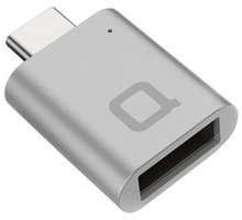 Nonda USB Type-C &gt; USB 3.0 Typ-A Mini adaptér - Grey_995406429