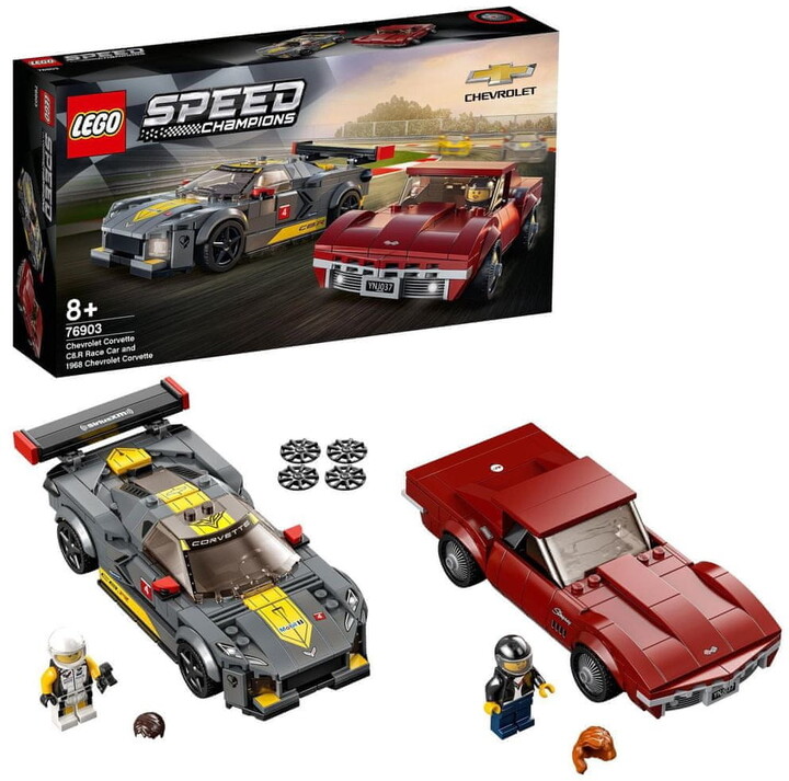 LEGO® Speed Champions 76903 Chevrolet Corvette C8.R a 1968 Chevrolet Corvette_538183245