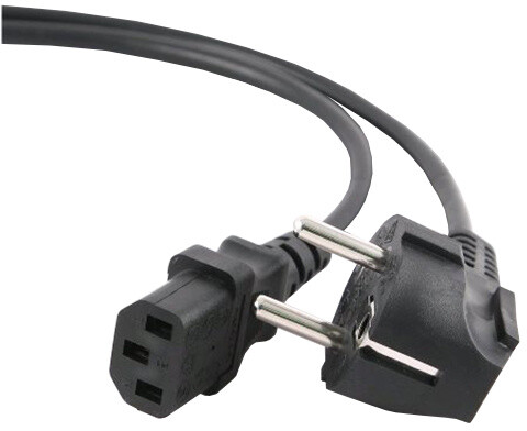 C-TECH kabel síťový 1,8m 220/230V napájecí, VDE_1926363944