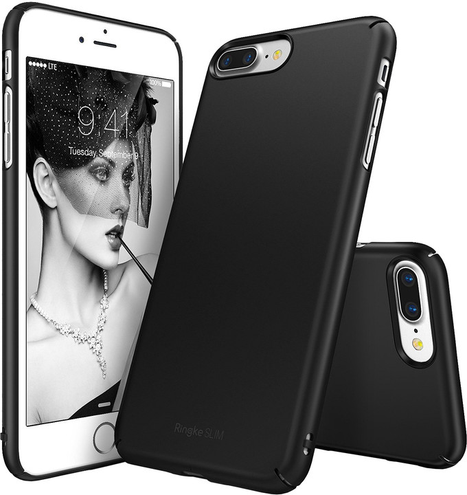 Ringke Slim case pro iPhone 7+, gloss black_1833895067