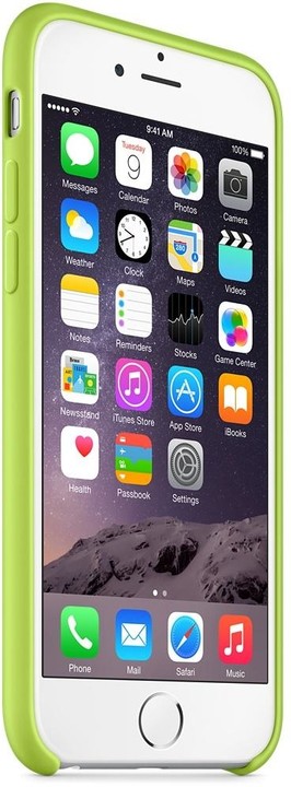 Apple Silicone Case pro iPhone 6, zelená_1365412110